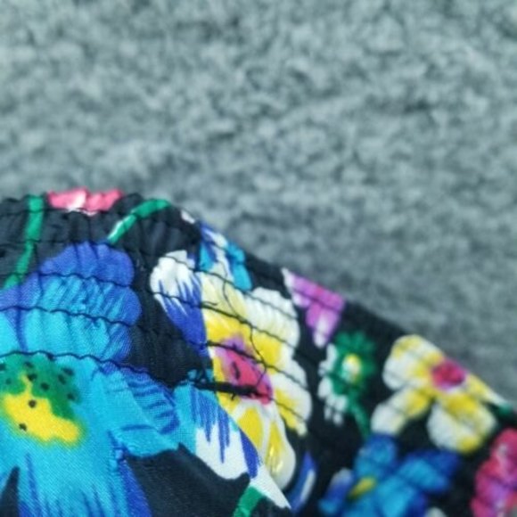 Koret Petites Women's M Floral Textured Skirt 100% Polyester 34.5" 26.75" - Picture 4 of 7